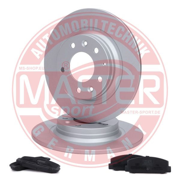 Set frana frana disc MAZDA 6 Hatchback (GH) 2.5 MZR (GH5FS) benzina 170 cai MASTERSPORT GERMANY 201053020