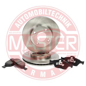 Set frana frana disc MAZDA 2 (DY) 1.2 (DY3W) benzina 75 cai MASTERSPORT GERMANY 202201721