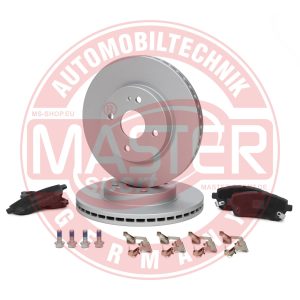 Set frana frana disc MAZDA 2 (DE_, DH_) 1.5 MZR (DE5FS) benzina 102 cai MASTERSPORT GERMANY 202301120