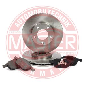 Set frana frana disc MAZDA 3 limuzina (BK) 1.6 (BK12) benzina 105 cai MASTERSPORT GERMANY 202501650