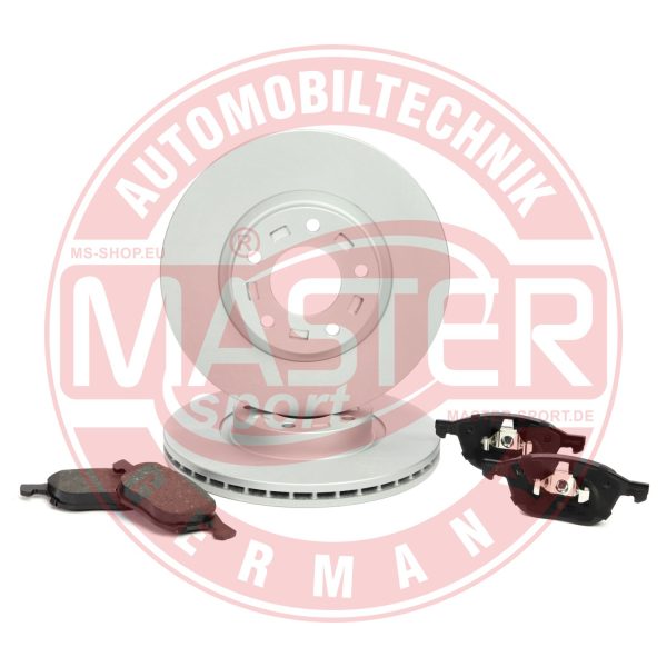 Set frana frana disc MAZDA 3 limuzina (BL) 2.2 MZR CD (BL10) diesel 185 cai MASTERSPORT GERMANY 202501700