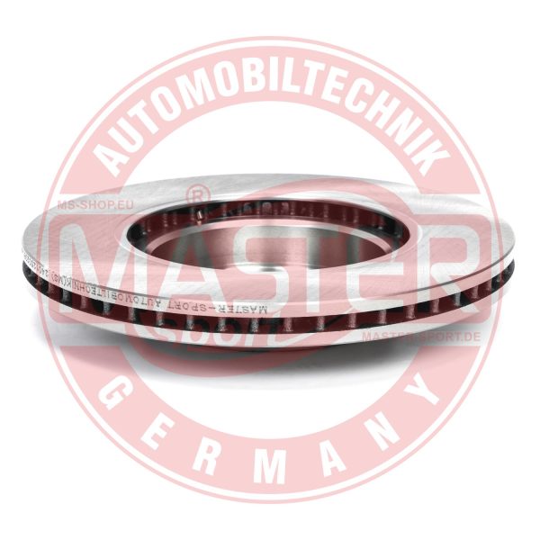 Disc frana MAZDA 3 (BM, BN) 1.5 D (BMLFS, BM4, BN4) diesel 105 cai MASTERSPORT GERMANY 24012502081-PCS-MS