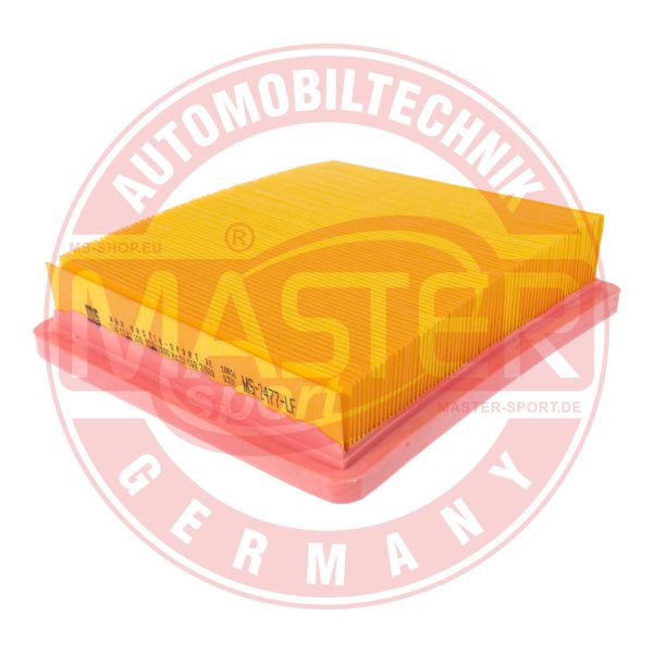 Filtru aer MAZDA 323 III Hatchback (BF) 1.6 GT Turbo 4WD (BF2) benzina 150 cai MASTERSPORT GERMANY 2477-LF-PCS-MS