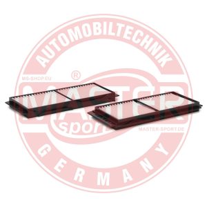 Filtru polen MAZDA 3 (BL) 1.6 MZR (BL14) benzina 105 cai MASTERSPORT GERMANY 26008-2-IF-SET-MS
