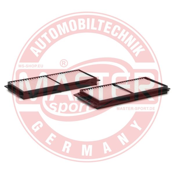 Filtru polen MAZDA 3 (BL) 1.6 MZR (BL14) benzina 105 cai MASTERSPORT GERMANY 26008-2-IF-SET-MS