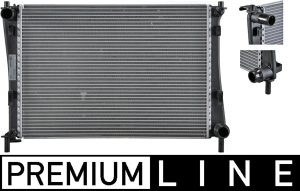 Radiator racire motor MAZDA 2 (DY) 1.2 (DY3W) benzina 75 cai MAHLE ORIGINAL CR 1355 000P