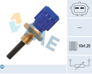 Senzor temperatura aer admisie MAZDA 6 Hatchback (GH) 2.2 MZR-CD (GH10) diesel 185 cai FAE 33176
