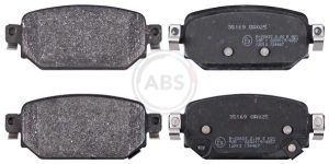 Placute frana MAZDA 3 (BM, BN) 1.5 D (BMLFS, BM4, BN4) diesel 105 cai ABS 35169