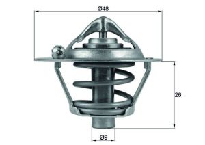 Termostat lichid racire MAZDA 121 III (JASM, JBSM) 1.25 benzina 75 cai MAHLE ORIGINAL TX 108 82D