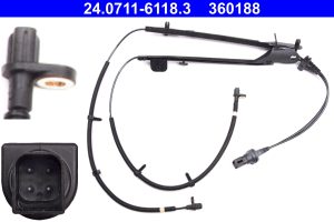 Senzor turatie roata MAZDA 2 (DY) 1.2 (DY3W) benzina 75 cai ATE 24.0711-6118.3