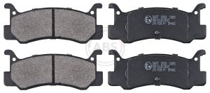 Placute frana MAZDA 323 III Hatchback (BF) 1.6 GT Turbo 4WD (BF2) benzina 150 cai ABS 36607