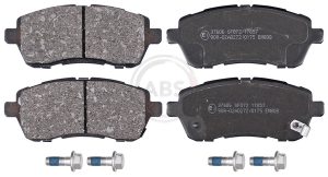 Placute frana MAZDA 2 (DE_, DH_) 1.6 MZ-CD diesel 95 cai ABS 37606
