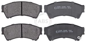 Placute frana MAZDA 6 limuzina (GH) 2.2 MZR-CD (GH10) diesel 185 cai ABS 37668