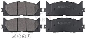 Placute frana MAZDA 3 (BL) 2.0 MZR DISI (BLEFW) benzina 151 cai ABS 37677