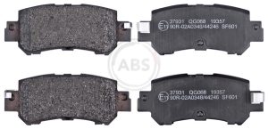 Placute frana MAZDA 2 hatchback (DL, DJ) 1.5 E-SKYACTIV G benzina/elector 115 cai ABS 37931
