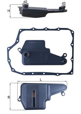 Filtru hidraulic cutie de viteze automata MAZDA 3 hatchback (BP) 2.0 SKYACTIV-G (BP5H, BP6H) benzina 150 cai KNECHT HX 193D