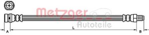 Furtun frana MAZDA 5 (CW) 1.8 MZR benzina 116 cai METZGER 4110149