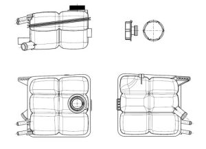 Vas de expansiune racire MAZDA 3 limuzina (BL) 2.0 (BLFFP) benzina 154 cai NRF 454015