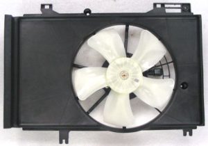 Ventilator radiator MAZDA 2 (DE_, DH_) 1.5 MZR (DE5FS) benzina 102 cai NRF 47551