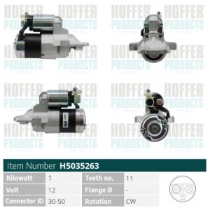 Electromotor MAZDA 5 (CR) 2.0 (CREW) benzina 146 cai MEAT DORIA 5035263