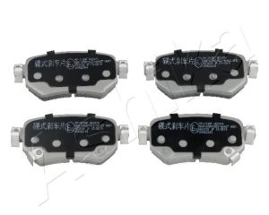 Placute frana MAZDA 6 limuzina (GJ, GL) 2.5 (GJ5FP, GL1032, GL1033) benzina 231 cai ASHIKA 51-03-319