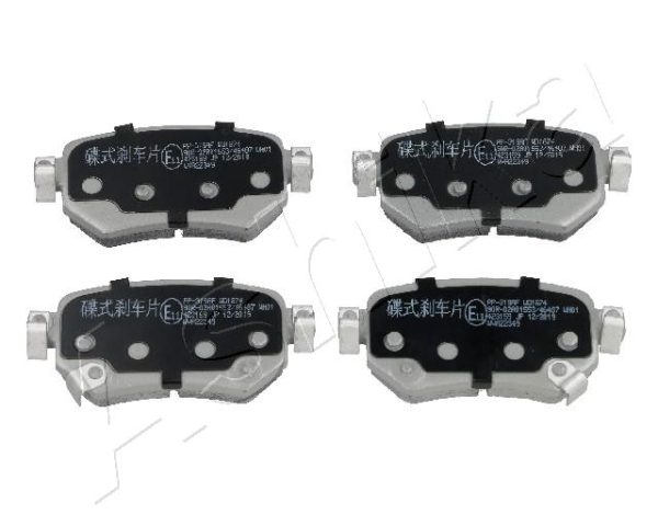 Placute frana MAZDA 6 limuzina (GJ, GL) 2.2 D (GJ2FP, GJ1021, GJ1022, GL1021) diesel 175 cai ASHIKA 51-03-319