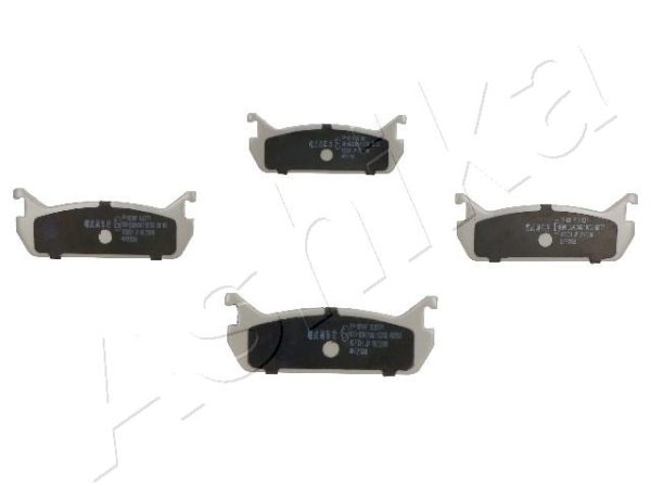 Placute frana MAZDA 323 C IV (BG) 1.8 16V Turbo 4WD (BG8S) benzina 185 cai ASHIKA 51-06-601