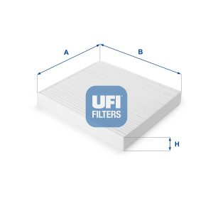 Filtru polen MAZDA 6 limuzina (GH) 2.2 MZR-CD (GH10) diesel 125 cai UFI 53.093.00