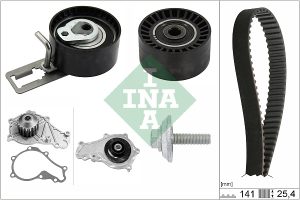Set pompa apa + curea dintata MAZDA 5 (CW) 1.6 CD diesel 116 cai INA 530 0611 30