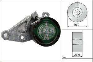 Rola intinzator curea distributie MAZDA 2 (DY) 1.2 (DY3W) benzina 75 cai INA 531 0586 10