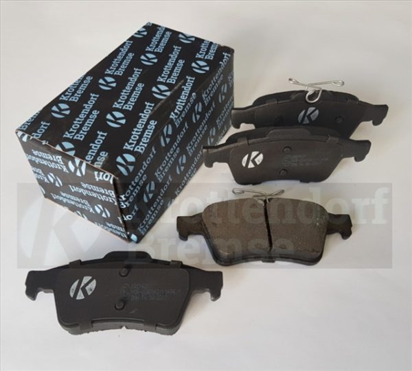 Placute frana MAZDA 3 (BL) 2.2 MZR CD (BL10) diesel 185 cai KROTTENDORF KRO1621