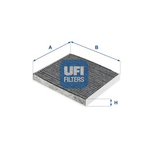 Filtru polen MAZDA 6 limuzina (GH) 2.2 MZR-CD (GH10) diesel 125 cai UFI 54.271.00