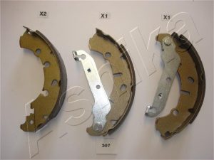 Set saboti frana MAZDA 2 (DY) 1.2 (DY3W) benzina 75 cai ASHIKA 55-03-307