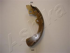 Set saboti frana MAZDA 626 III Hatchback (GD) 2.2 12V (GD102) benzina 115 cai ASHIKA 55-03-329