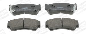 Placute frana MAZDA 626 III cupe (GD) 2.2 12V (GD102) benzina 115 cai CHAMPION 572396CH