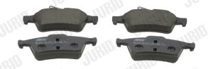 Placute frana MAZDA 3 (BL) 2.2 MZR CD (BL10) diesel 185 cai JURID 573186D