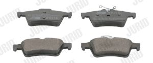 Placute frana MAZDA 3 limuzina (BL) 2.2 MZR CD (BL10) diesel 185 cai JURID 573186JC