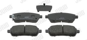 Placute frana MAZDA 2 (DE_, DH_) 1.5 MZR (DE5FS) benzina 102 cai JURID 573745J