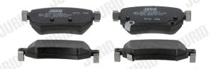 Placute frana MAZDA 6 limuzina (GJ, GL) 2.5 (GJ5FP, GL1032, GL1033) benzina 190 cai JURID 573917J
