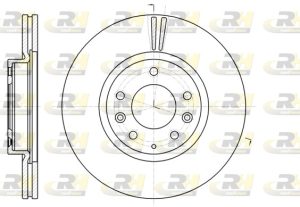 Disc frana MAZDA 6 combi (GH) 2.0 MZR (GHEFW) benzina 155 cai ROADHOUSE 61235.10