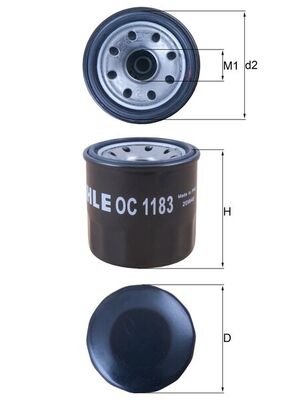 Filtru ulei MAZDA 2 hatchback (DL, DJ) 1.5 E-SKYACTIV G benzina/elector 115 cai KNECHT OC 1183