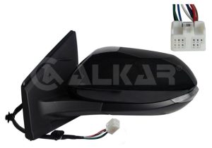 Oglinda exterioara MAZDA 2 hatchback (KB) 1.5 Hybrid (KBAC3X) benzina/elector 116 cai ALKAR 6145078