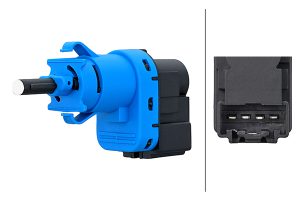 Comutator lumini frana MAZDA 6 Hatchback (GH) 2.2 MZR-CD (GH10) diesel 125 cai HELLA 6DD 010 966-711