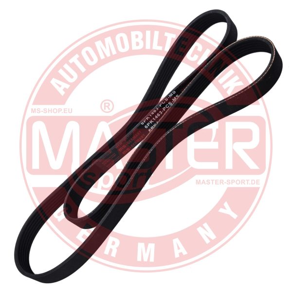 Curea transmisie cu caneluri MAZDA 121 III (JASM, JBSM) 1.3 benzina 50 cai MASTERSPORT GERMANY 6PK1463-PCS-MS