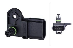 Senzor presiune supraalimentare MAZDA 6 combi (GH) 2.5 MZR (GH5FW) benzina 170 cai HELLA 6PP 358 152-531
