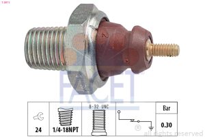 Senzor presiune ulei MAZDA 121 III (JASM, JBSM) 1.25 benzina 75 cai FACET 7.0011