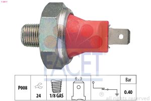 Senzor presiune ulei MAZDA 323 III Hatchback (BF) 1.7 D (BF7S) diesel 57 cai FACET 7.0017