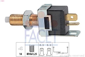 Comutator lumini frana MAZDA 323 III Hatchback (BF) 1.7 D (BF7S) diesel 54 cai FACET 7.1017