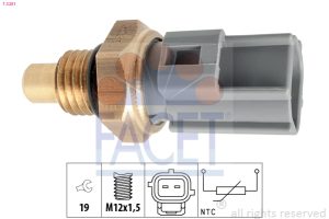 Senzor temperatura combustibil MAZDA 2 hatchback (DL, DJ) 1.5 D (DJ5FS) diesel 105 cai FACET 7.3281