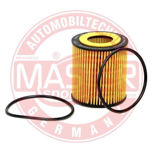 Filtru ulei MAZDA 6 Hatchback (GH) 2.5 MZR (GH5FS) benzina 170 cai MASTERSPORT GERMANY 711/4X-OF-PCS-MS